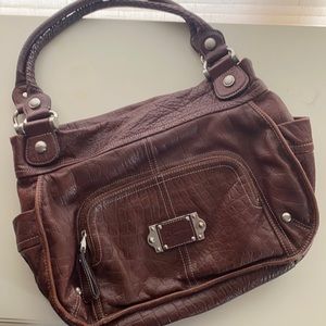 B. Makowsky Leather Bag